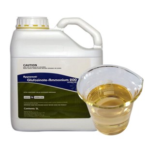 Herbisida kanggo pertanian herbisida pembunuh gulma rega produk Glufosinate amonium 20SL