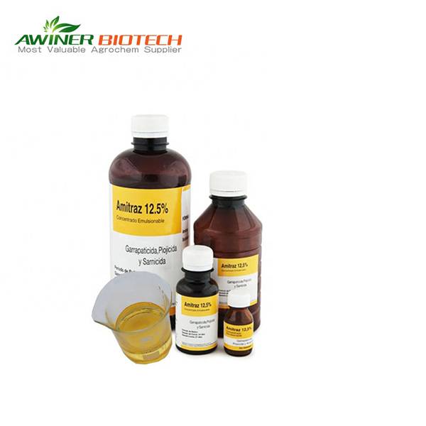 Insecticide Amitraz 98%TC 95%TC  200glEC 20%EC 12.5%EC 10%EC CAS  33089-61-1 Featured Image