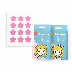 1Pcs/12Dots Single Pack Pink Star Hydrocolloid Pimple Patches- Deep Cleansing Acne Solution။