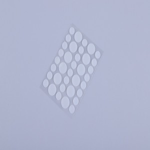 1ks/36Dots transparentní hydrokoloidní kruhové náplasti na pupínky, skvrny, akné