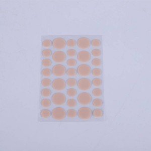 1Pcs/28Dots Round Color Hydrocolloid Acne Patch Facial Skin Care Tool to Solve Skin Problems.