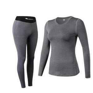 Sportswear Women Gym Opportunitas Clothing Breathable et calidum scelerisque ubi Womens Thermo Function ski Underwear Sets
