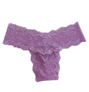 Daur ulang Seksi G-String Tali Awét Pangalusna pikeun awéwé Kabébasan Brasil Thong Fancy Lace Panties