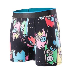 Hot Sexy Underwear Lubhang Kumportable at Magaang Boxer Briefs Sexy Shorts Men Fashion Printing