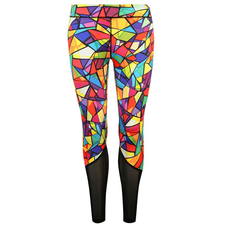 Bottom price New Design Sportswear - Butt Lift Yoga Pants Patchwork Legging  Fashion Printing Yoga Pants For Women aerobic exercise legging – Toptex