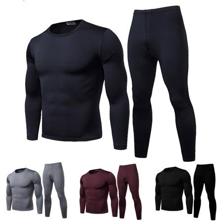 CE Certification Sedex Certificate Underwear Fty Companies - Recycled Men’s Thermal Extreme 2.0 Set Thermal Underwear Ski Underwear Moisture Wicking, Lightweight and Comfortable Thermal Unde...