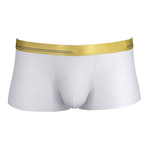 Solid color-obviously-metallic-low-rise-boxer-briefs-gold-white-b4f