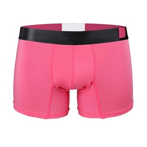 Isinxibo sangaphantsi saMadoda seSupima Cotton Boxer Briefs Super-Comfortable All Day Long Long underwear.