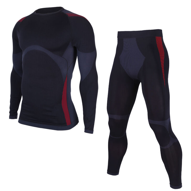 Best Price for Glowing In Dark Underwear - Fit Nation Thermal Underwear Men Set Long Sleeve Breathable Thermal Base Layers Men Moisture Wicking Lightweight and Comfortable for Outdoor Winter Activ...
