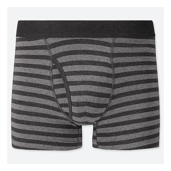 Cheap Gots Environmentally Friendly Underwear Company - Underwear Men Boxer Brief With Fashion Yarn Dye Stripe Men Underwear Fully functional fly – Toptex