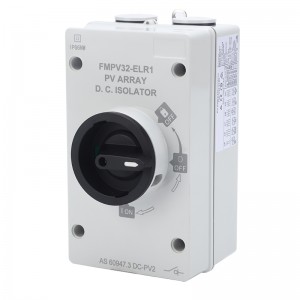 Special Price for Wind And Solar Power Systems - ELR1 Series Enclosed Version Lockable Rotary Handle DC Isolator Switch – FEIMAI