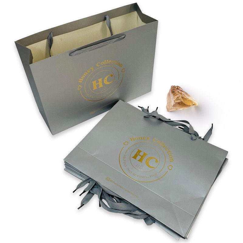 Custom luxury boutique gift paper bags