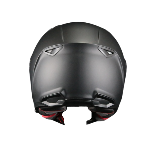 Manufacturer of German Style Motorcycle Helmet - FLIP UP HELMET A900 MATT BLACK – Aegis detail pictures