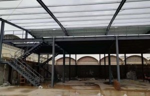 Steel structure shopping mall