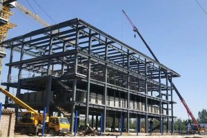 Steel structure shopping mall