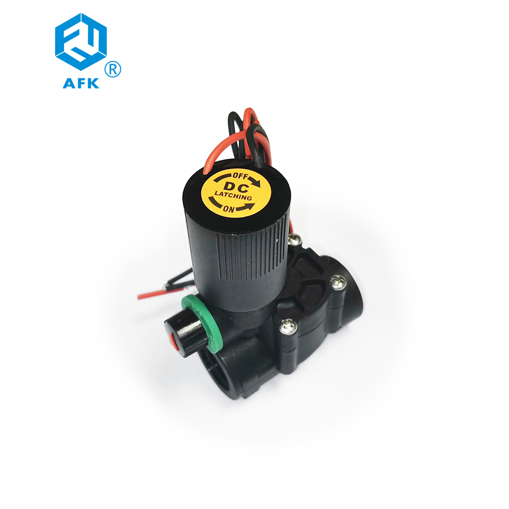 China Wholesale 120v Solenoid Valve Suppliers - AFK 050D 10bar Nylon Irrigation Solenoid Water Valve DC Latching Normally Closed1/2inch BSP – Wofly