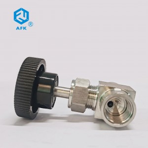 China Wholesale Needle Valve Stainless Steel Pricelist - AFK female 2 way 1 / 4 inch 3000psi stainless steel needle valve – Wofly