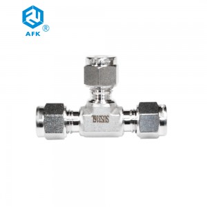 Compression Pipe Fittings Pipe tee Wholesale Price for Laboratory and Industrial