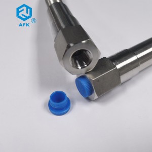 High Pressure 200bar Stainless Steel Flexible Hose 1/4″NPT F