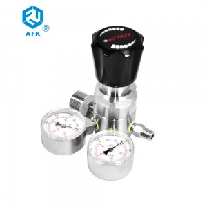 AFK Stainless Steel High Pressure Helium Gas Propane Cylinder Regulator