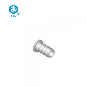 Tube Inset Connects Fractional Tube Stainless Steel Air Compressor Pipe Fittings