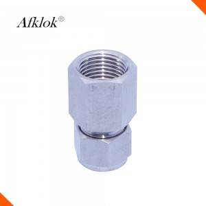 Nitrogen Fitting 1/4 to 3/8 Stainless Steel Gas Female Connector
