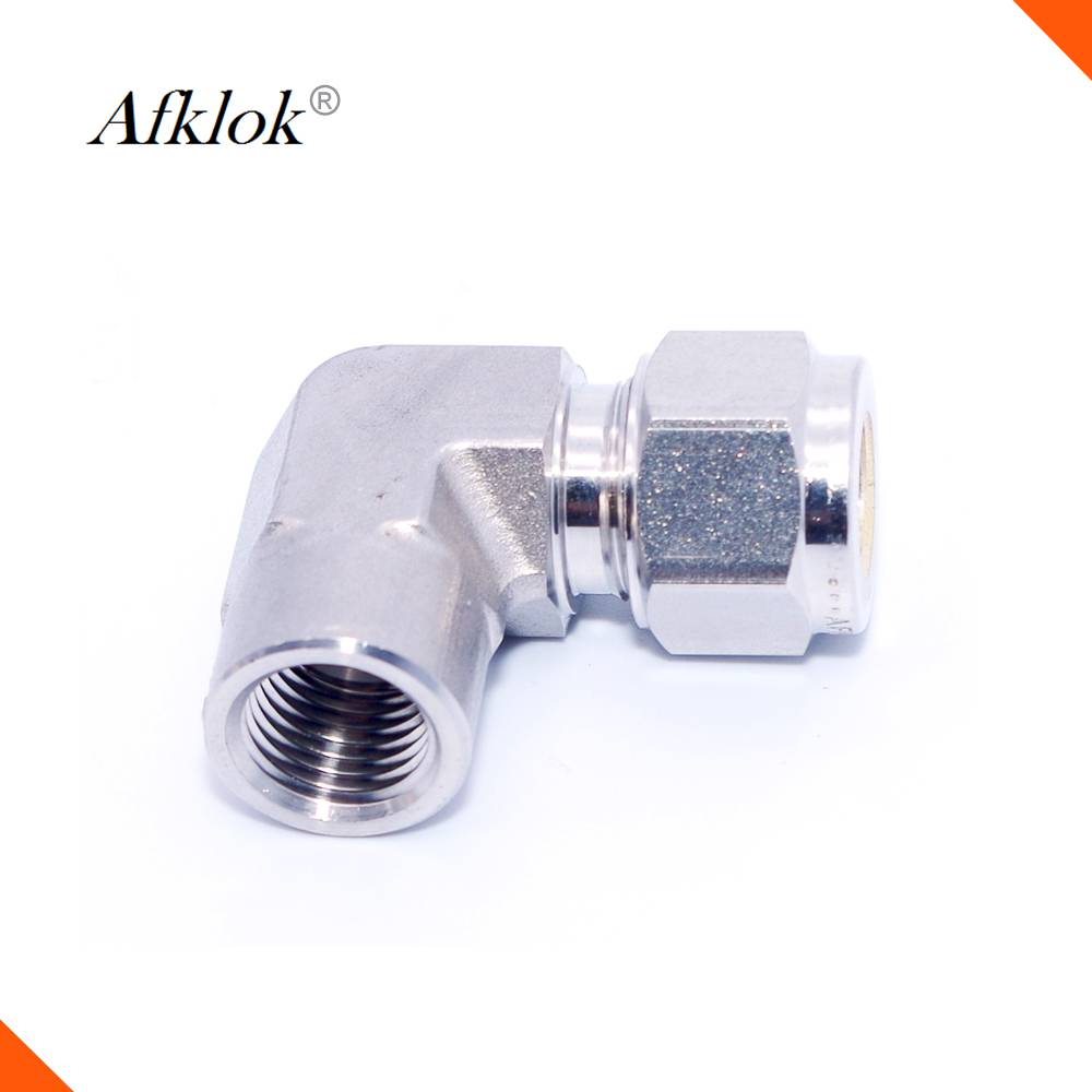 China Wholesale Water Electrical Valves 24v Suppliers - Gas Stainless Steel Union Female Elbow – Wofly