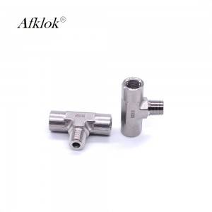 High Pressure AFK Male Female Pipe Branch Tee Fitting