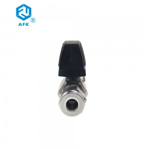 AFK Stainless Steel 316 Instrument Low Pressure 2 Way Ball Valve 1000PSI