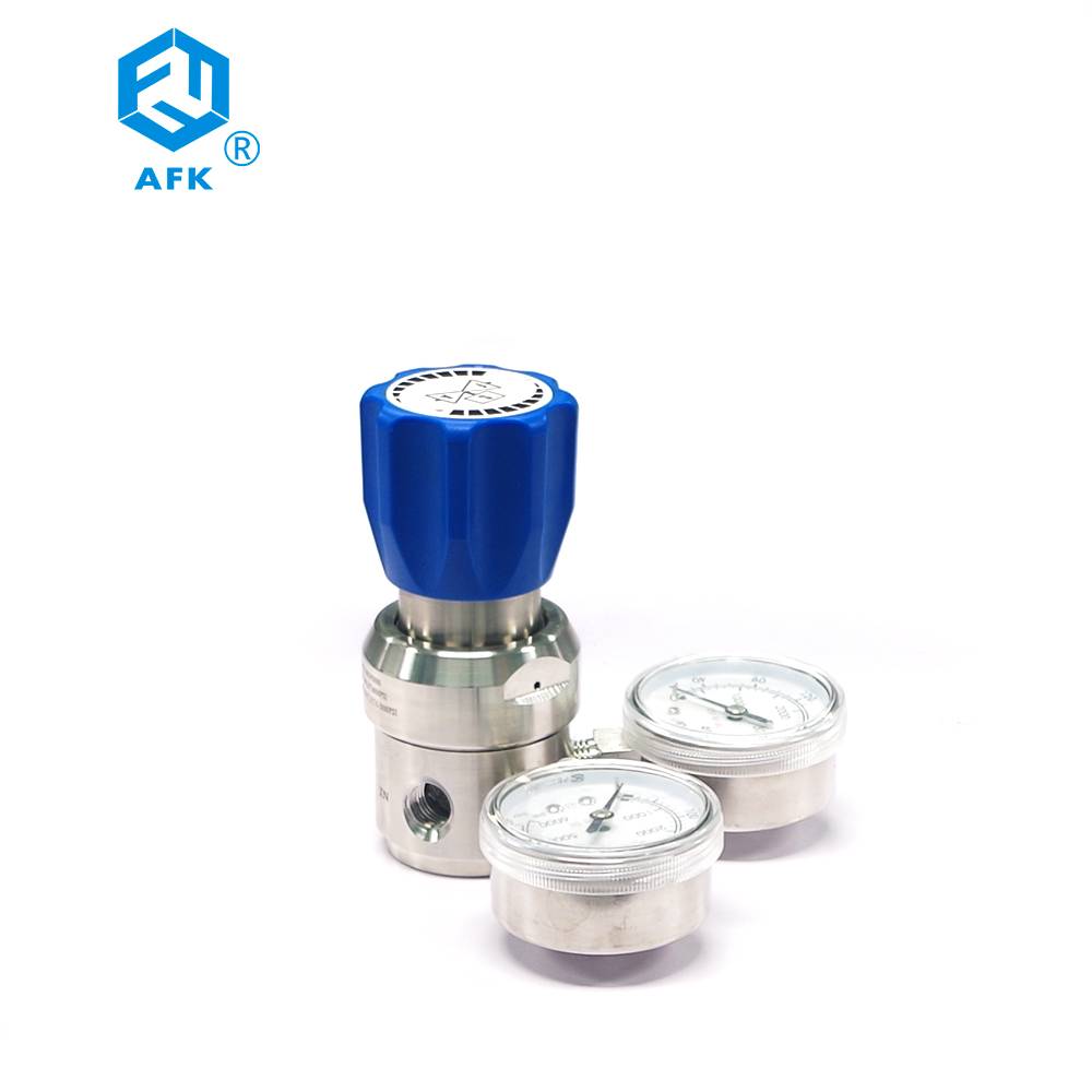 China Wholesale 4500psi Hydrogen Pressure Regulator Suppliers - CGA580 High Pressure Regulator for 300 bar Nitrogen Valve Cylinder – Wofly