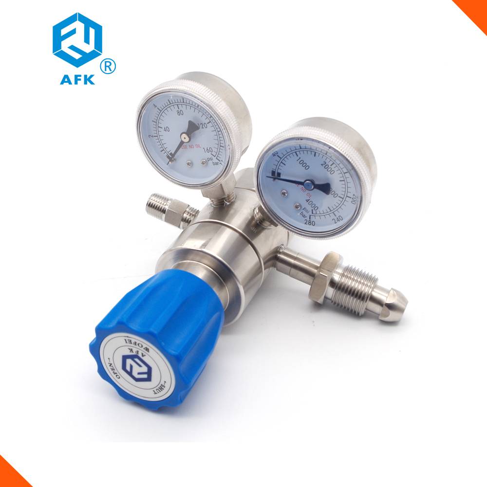 China Wholesale Gas Regulator Body Manufacturers - 316 Stainless Steel Cylinder Dual Stage Pressure Regulator – Wofly