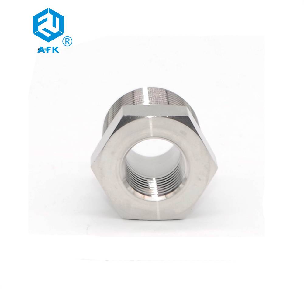 China Wholesale 1/2\\\\\\\\\\\\\\\” Compression Fitting Quotes - Forged Stainless Steel Pipe Fittings Reducing Bushing  – Wofly