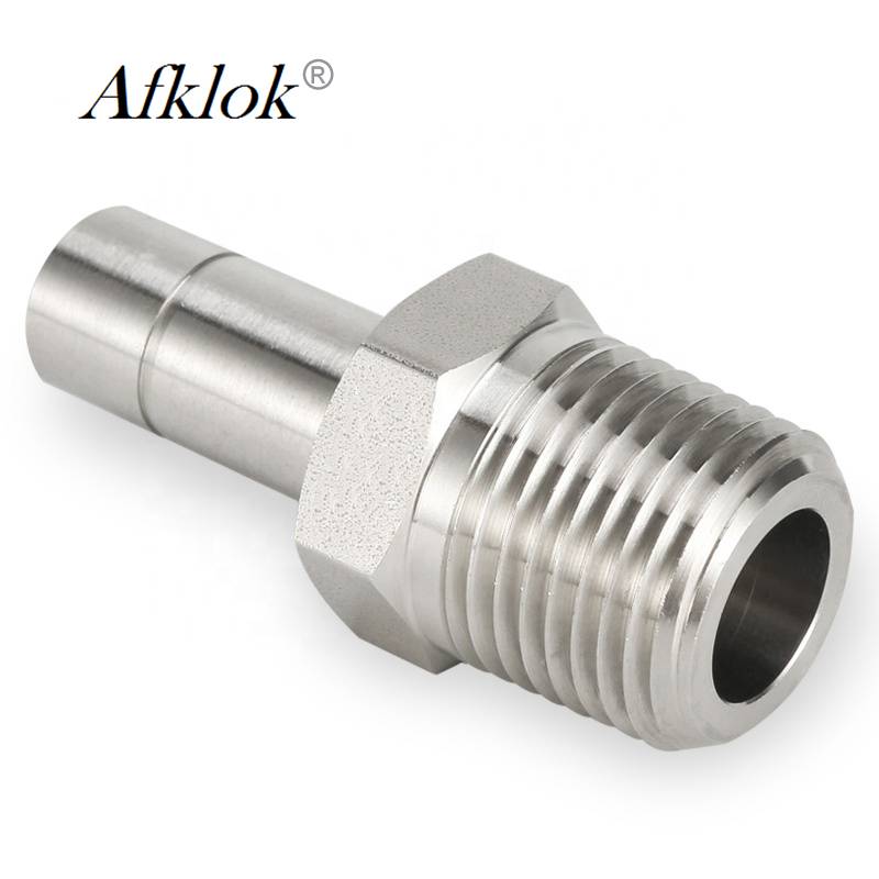 China Wholesale 1/2\\\” Ss Female Connector Factories - Male Adapter Tube to Pipe – Wofly