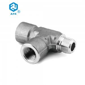 China supplier 1/8 inch 1/4inch 1/2inch 3/4inch Stainless Steel SS316 Street Tee