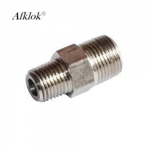 China Wholesale Fittings For Nitrogen Manufacturers - Stainless Steel 1/4 3/8 1/2 inch Reducing Hex Nipple Fitting  – Wofly
