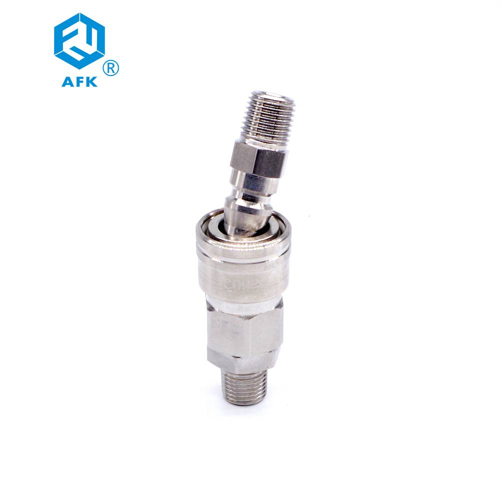 China Wholesale 1/4 And 3/8 Coupler Factory - Stainless Steel Male to Male Quick Release Coupling – Wofly