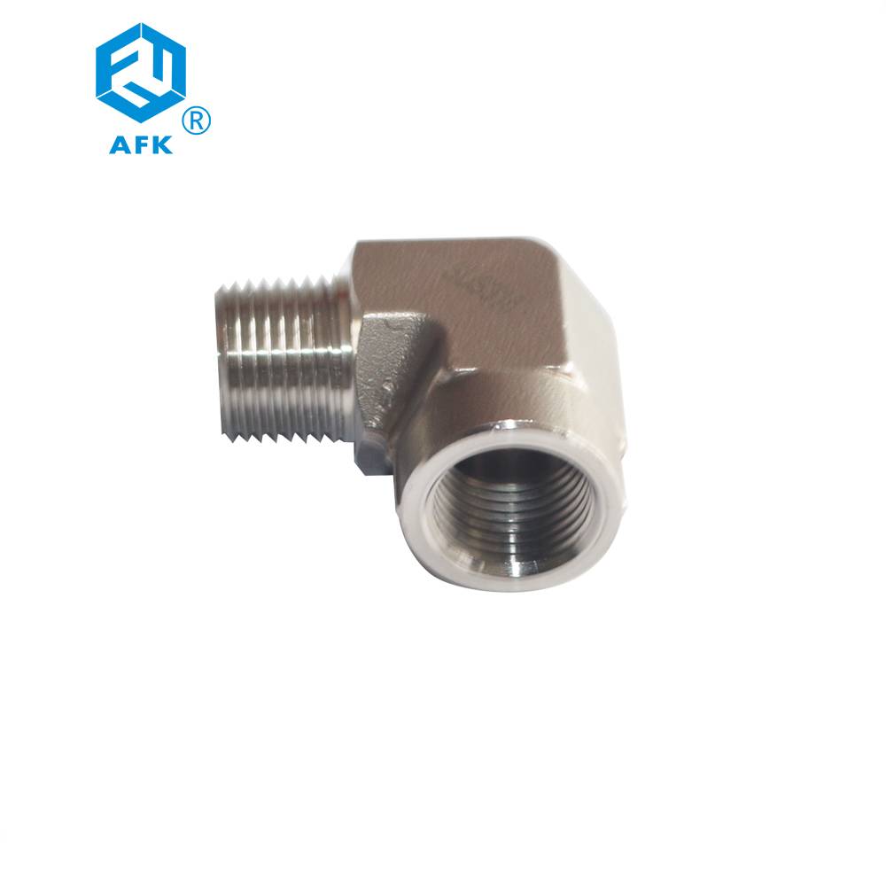 China Wholesale Fittings For Nitrogen Manufacturers - High Pressure SS316 1/8″ 1/4″3/8″1/2″ Reducing Elbow Female to Male  – Wofly