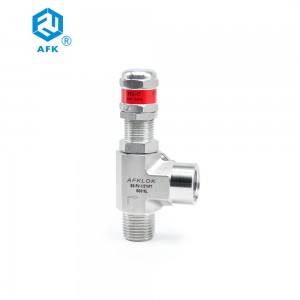 High Pressure Air Stainless Steel Relief Valve Proportional Relief Valve 6000psi
