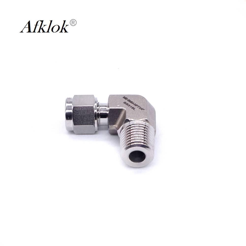 China Wholesale Fittings 6mm Factory - High Pressure Stainless Steel Pipe Fitting Male Elbow – Wofly