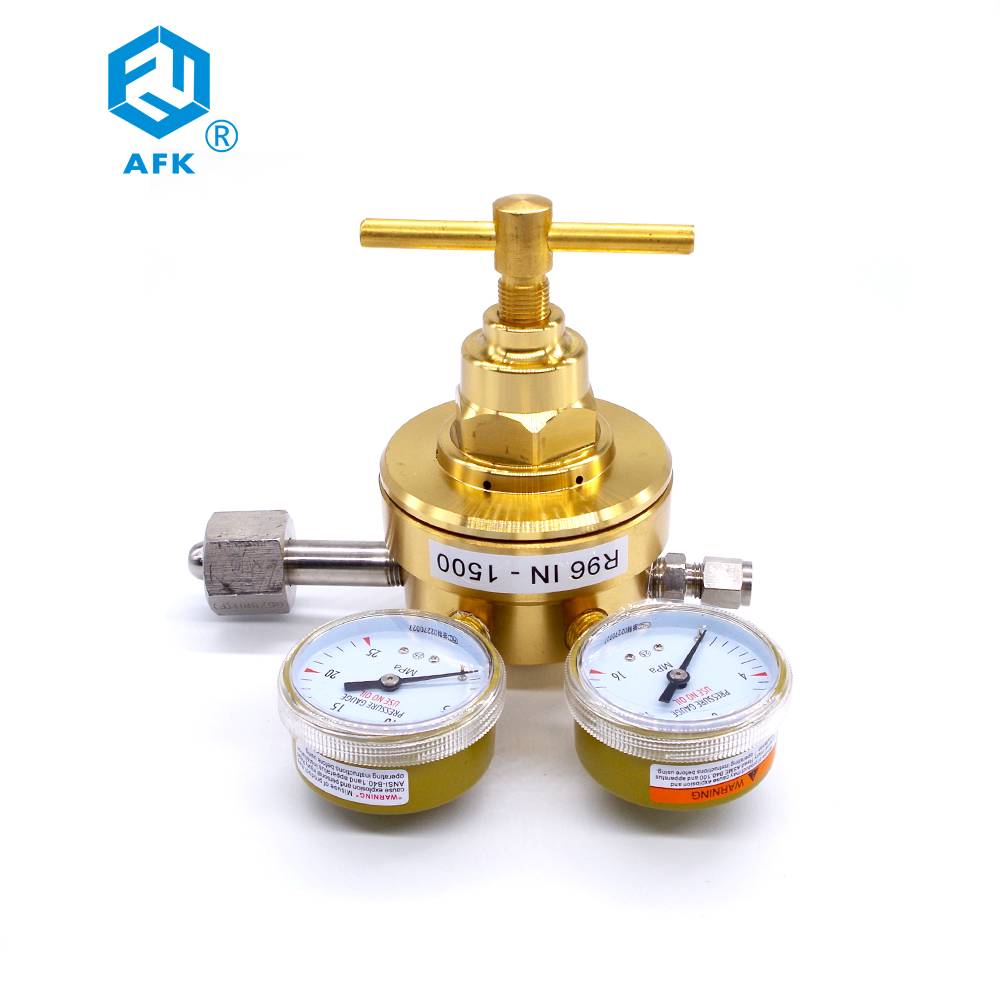 China Wholesale Co2 Gas Regulator Adapter Quotes - 250 psi Piston Brass High Flow Nitrogen Pressure Regulator – Wofly