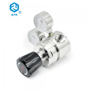 AFK Stainless Steel Industrial Oxygen/Hydrogen/Nitrogen/Argon Gas Cylinder  Regulator Valve 1000psi
