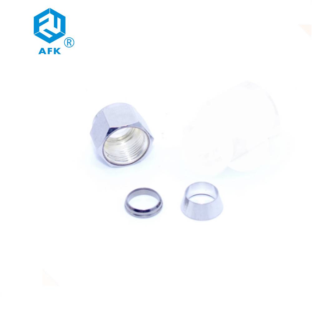 China Wholesale Tube Connectors 20mm Suppliers - SS316 Back & Front Ferrule with Nut for Oil and Gas – Wofly