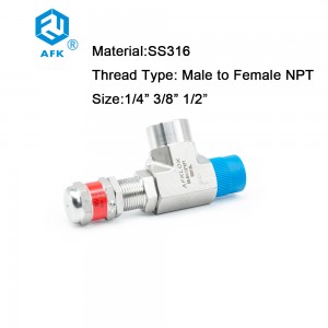 High Pressure Air Stainless Steel Relief Valve Proportional Relief Valve 6000psi