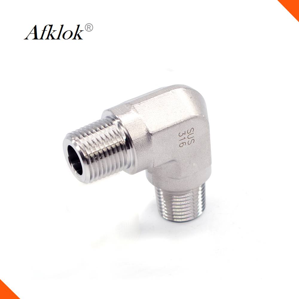 China Wholesale 3/8 Barb To 1/4 Stainless Steel Manufacturers - Stainless Steel High Pressure 3000psi Male to Male Eblow  – Wofly