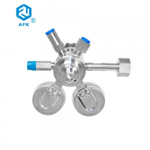 Reliable Supplier China Oxygen O2 Cylinder Gas Regulators with Pressure Gauges Harris Type Model 45-145-540 3001781 0-145 Psi 4000 Psi Cga 300 Cga 540