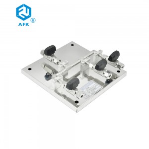 Gas Control Panel Gas Supply Systems Distribution Stainless Steel Outlet Connector 1/2inch 1000psi
