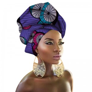 Multi-color Africlife Hair Accessory Head Wrap Tie Scarf High Quality Hair Head Scarf  BRW02