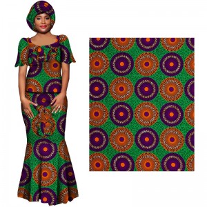 Ankara African Real Wax Prints Fabric African Cotton Fabric Classic Graphic Patterns 24FS1214-A/B/C
