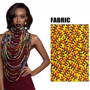 Manufacturer for African Necklaces For Party Bohemia Style - 2021 Ankara Beautiful Multi Strand Necklace Long Exotic Jewelry Anfrica Handmade Necklaces WYB181 – AFRICLIFE
