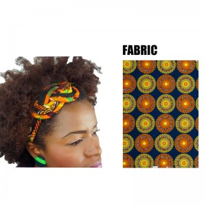 China wholesale Africa Wax Earrings And Bracelet Set - African Printed Wax Headbands For Women Colorful Hair Sticks Hairbands WYS02 – AFRICLIFE